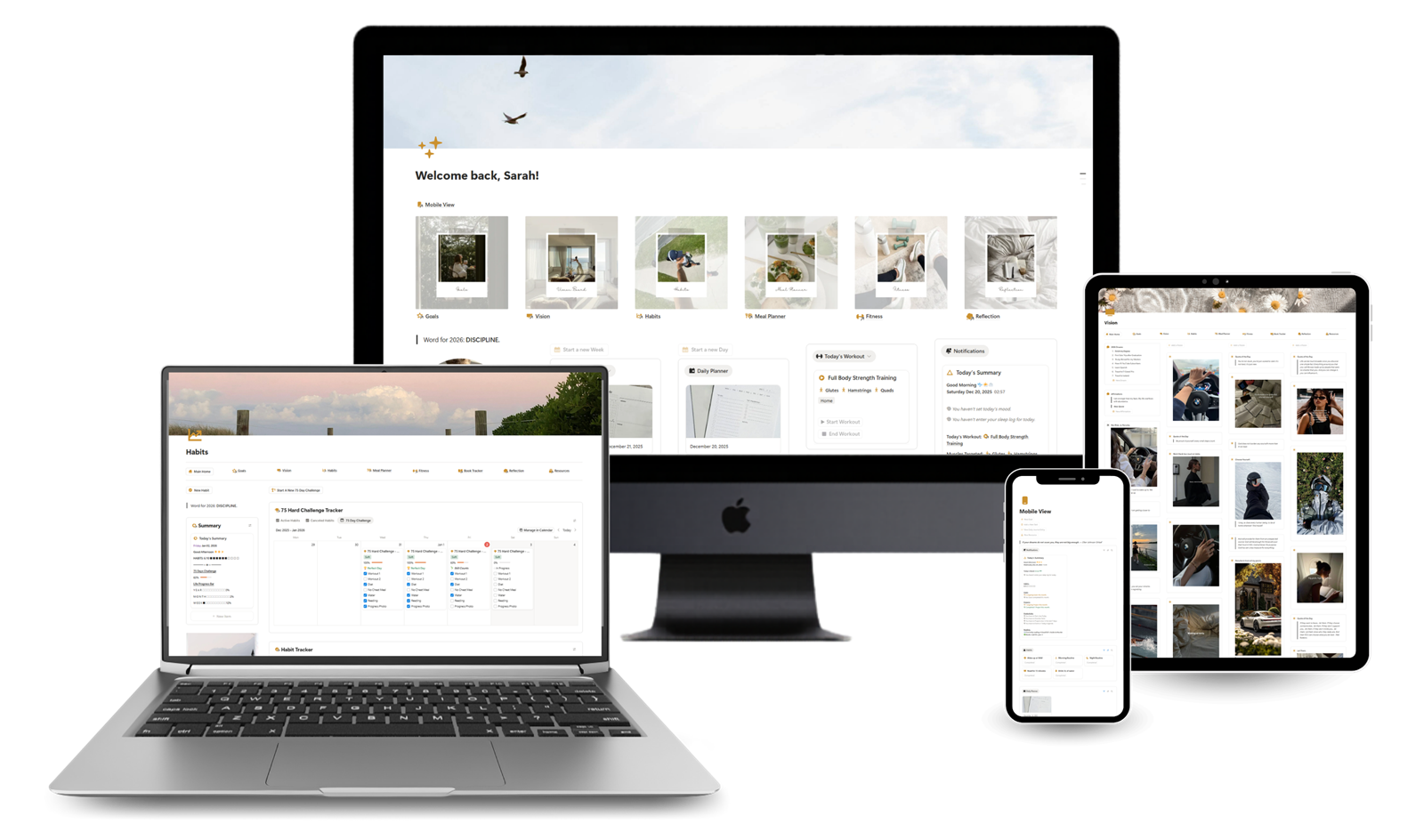 Life Reboot Planner product showcase